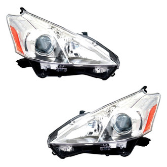 TYC® - Driver and Passenger Side Replacement Headlight Set (Standard Line)
