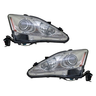TYC® - Driver and Passenger Side Replacement Headlight Set (Standard Line)