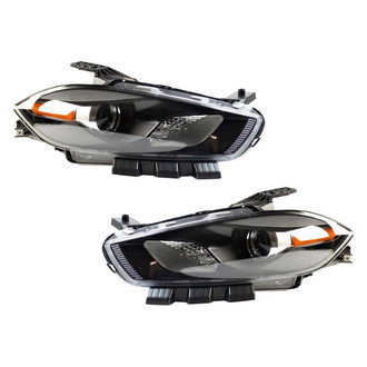 TYC® - Driver and Passenger Side Replacement Headlight Set (Standard Line)