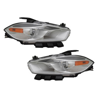 TYC® - Driver and Passenger Side Replacement Headlight Set (CAPA Certified)