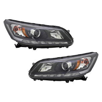 TYC® - Driver and Passenger Side Replacement Headlight Set (CAPA Certified)