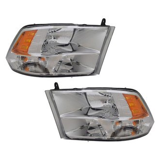 TYC® - Driver and Passenger Side Replacement Headlight Set (CAPA Certified)