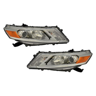 TYC® - Driver and Passenger Side Replacement Headlight Set (CAPA Certified)