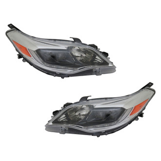 TYC® - Driver and Passenger Side Replacement Headlight Set (Standard Line)