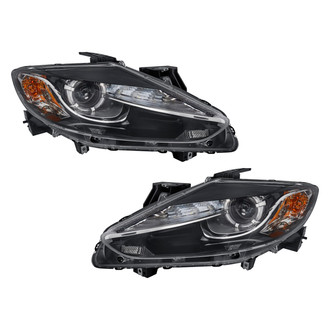 TYC® - Driver and Passenger Side Replacement Headlight Set (CAPA Certified)