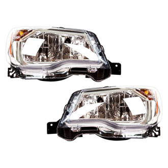 TYC® - Driver and Passenger Side Replacement Headlight Set (CAPA Certified)