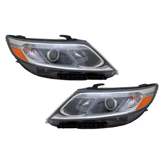 TYC® - Driver and Passenger Side Replacement Headlight Set (CAPA Certified)