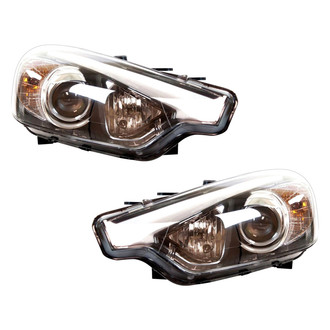 TYC® - Driver and Passenger Side Replacement Headlight Set (CAPA Certified)