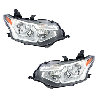 TYC® - Driver and Passenger Side Replacement Headlight Set (Standard Line)
