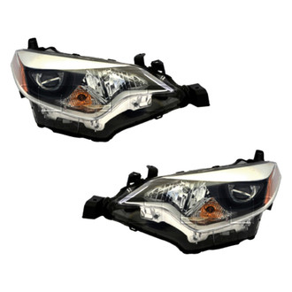 TYC® - Driver and Passenger Side Replacement Headlight Set (CAPA Certified)