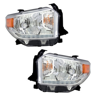 TYC® - Driver and Passenger Side Replacement Headlight Set (CAPA Certified)