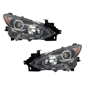 TYC® - Driver and Passenger Side Replacement Headlight Set (CAPA Certified)