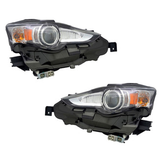 TYC® - Replacement Headlight Lens and Housing (CAPA Certified)