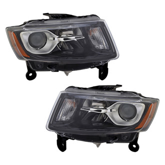 TYC® - Driver and Passenger Side Replacement Headlight Set (Standard Line)