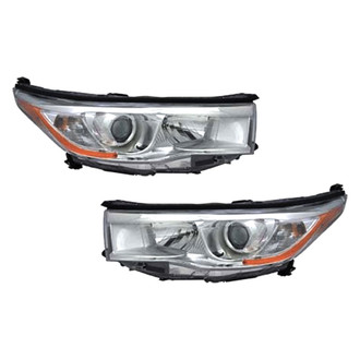 TYC® - Driver and Passenger Side Replacement Headlight Set (CAPA Certified)
