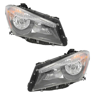 TYC® - Driver and Passenger Side Replacement Headlight Set (CAPA Certified)