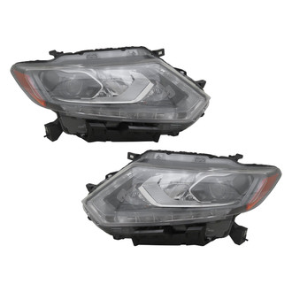 TYC® - Driver and Passenger Side Replacement Headlight Set (CAPA Certified)