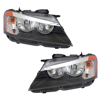 TYC® - Driver and Passenger Side Replacement Headlight Set (CAPA Certified)