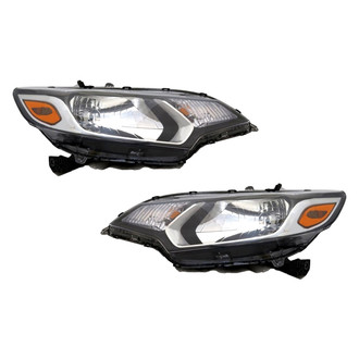 TYC® - Driver and Passenger Side Replacement Headlight Set (CAPA Certified)