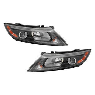 TYC® - Driver and Passenger Side Replacement Headlight Set (CAPA Certified)