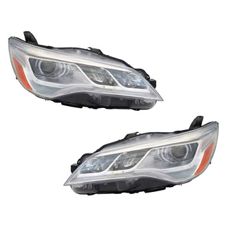 TYC® - Driver and Passenger Side Replacement Headlight Set (CAPA Certified)