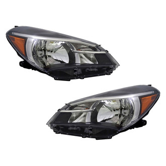 TYC® - Driver and Passenger Side Replacement Headlight Set (Standard Line)