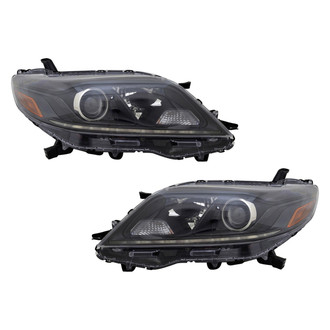 TYC® - Driver and Passenger Side Replacement Headlight Set (CAPA Certified)
