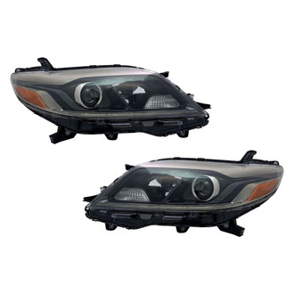 TYC® - Driver and Passenger Side Replacement Headlight Set (Standard Line)