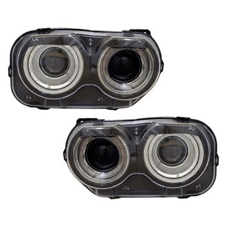 TYC® - Driver and Passenger Side Replacement Headlight Set (CAPA Certified)