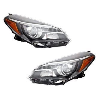TYC® - Driver and Passenger Side Replacement Headlight Set (Standard Line)