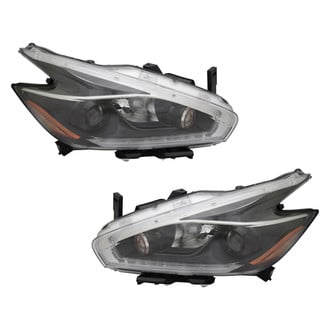 TYC® - Driver and Passenger Side Replacement Headlight Set (Standard Line)
