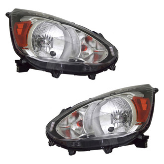 TYC® - Driver and Passenger Side Replacement Headlight Set (CAPA Certified)