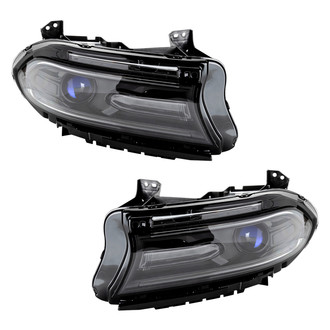 TYC® - Driver and Passenger Side Replacement Headlight Set (CAPA Certified)