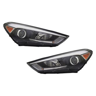 TYC® - Driver and Passenger Side Replacement Headlight Set (Standard Line)