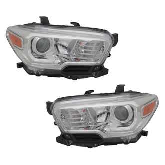 TYC® - Driver and Passenger Side Replacement Headlight Set (Standard Line)