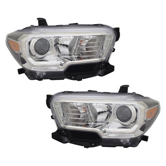 TYC® - Driver and Passenger Side Replacement Headlight Set (Standard Line)