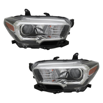 TYC® - Driver and Passenger Side Replacement Headlight Set (CAPA Certified)
