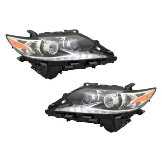 TYC® - Driver and Passenger Side Replacement Headlight Set (CAPA Certified)
