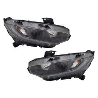 TYC® - Driver and Passenger Side Replacement Headlight Set (Standard Line)
