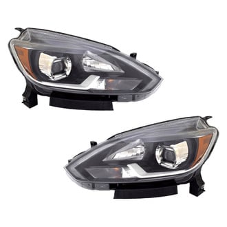 TYC® - Driver and Passenger Side Replacement Headlight Set (Standard Line)