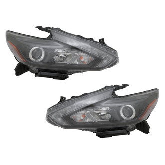 TYC® - Driver and Passenger Side Replacement Headlight Set (CAPA Certified)