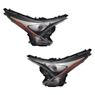 TYC® - Driver and Passenger Side Replacement Headlight Set (Standard Line)