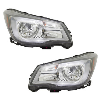 TYC® - Driver and Passenger Side Replacement Headlight Set (CAPA Certified)
