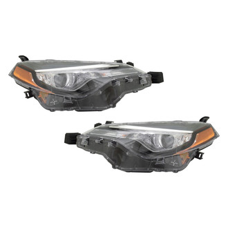 TYC® - Driver and Passenger Side Replacement Headlight Set (CAPA Certified)