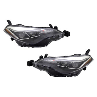 TYC® - Driver and Passenger Side Replacement Headlight Set (Standard Line)