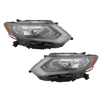 TYC® - Driver and Passenger Side Replacement Headlight Set (CAPA Certified)