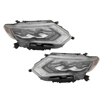 TYC® - Driver and Passenger Side Replacement Headlight Set (Standard Line)