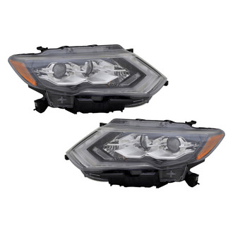 TYC® - Driver and Passenger Side Replacement Headlight Set (Standard Line)