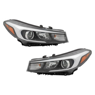 TYC® - Driver and Passenger Side Replacement Headlight Set (Standard Line)