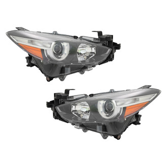 TYC® - Driver and Passenger Side Replacement Headlight Set (Standard Line)